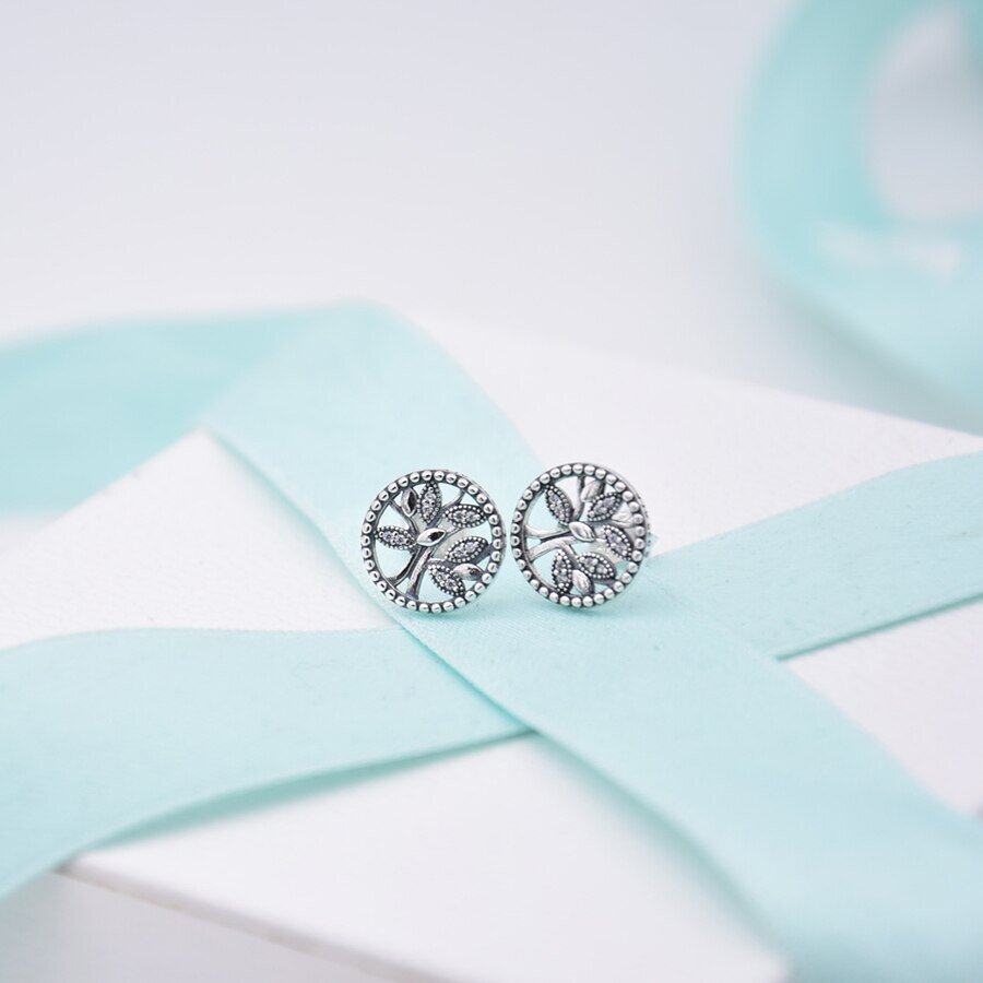 boucles d'oreilles arbre de vie