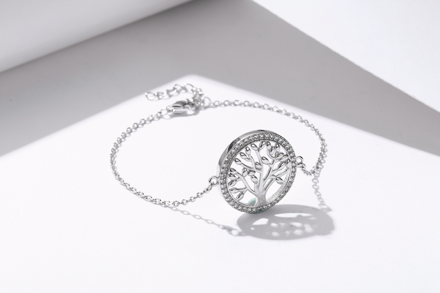 bracelet arbre de vie argent